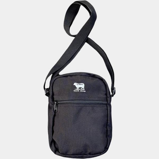 Black Sheep Compact Flight Shoulder Bag Black-Black Sheep Skate Shop