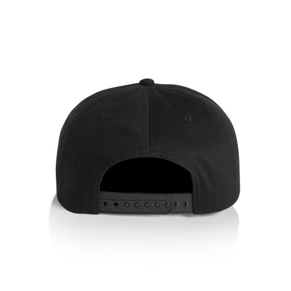 Black Sheep Cotton "Surf Cap" Snapback Hat Black-Black Sheep Skate Shop