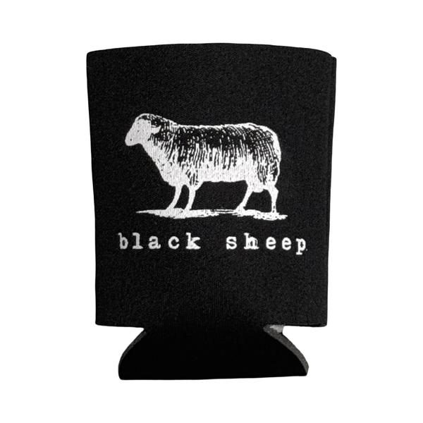Black Sheep Drink Koozie Black-Black Sheep Skate Shop