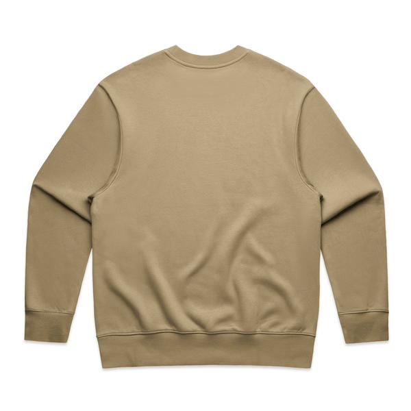Black Sheep Embroidered OG Logo Heavy Weight Crewneck Sweatshirt Sand-Black Sheep Skate Shop