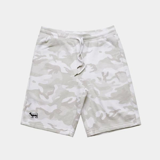 Black Sheep French Terry Icon Short White Snow Camo-Black Sheep Skate Shop