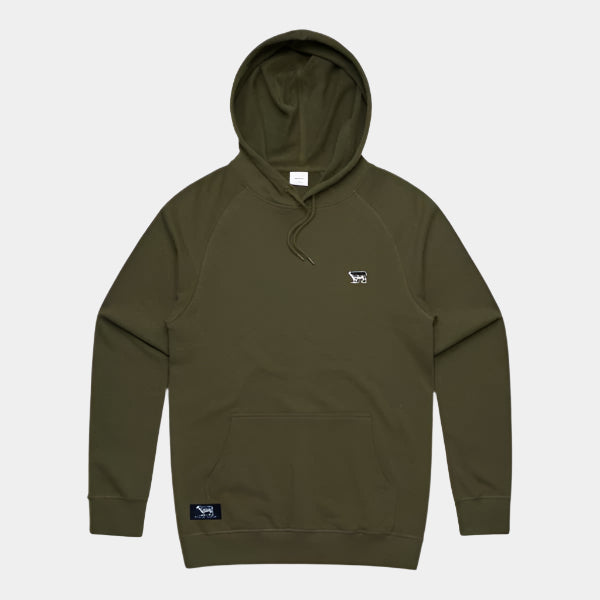 Black Sheep Heavyweight Icon Hoody Army Green-Black Sheep Skate Shop