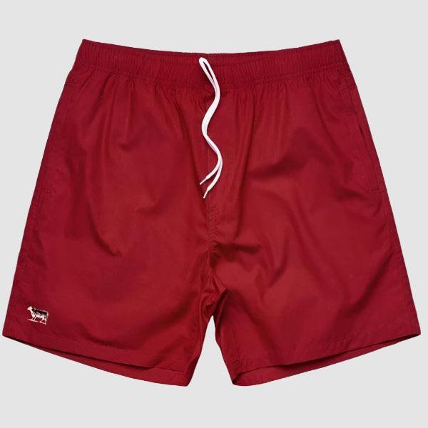 Black Sheep Icon Beach Shorts Cardinal-Black Sheep Skate Shop