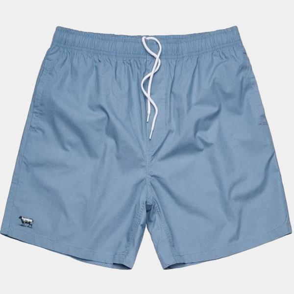 Black Sheep Icon Beach Shorts Carolina Blue-Black Sheep Skate Shop