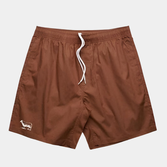 Black Sheep Icon Beach Shorts Clay-Black Sheep Skate Shop