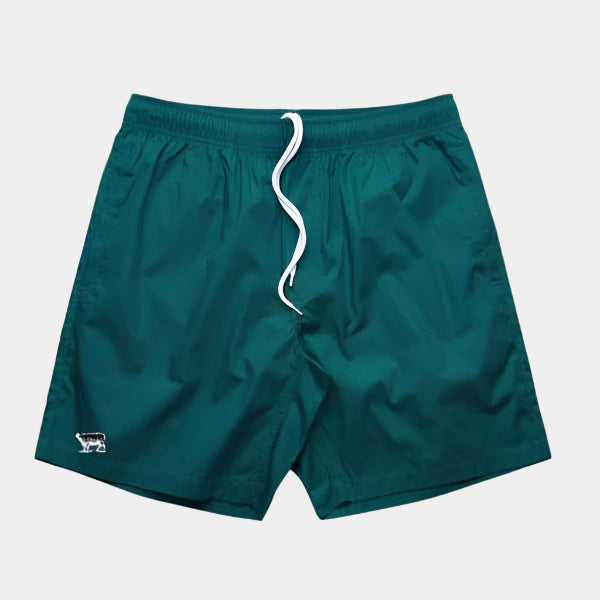 Black Sheep Icon Beach Shorts Deep Emerald-Black Sheep Skate Shop