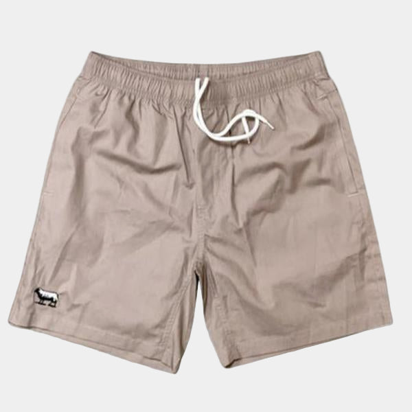 Black Sheep Icon Beach Shorts Mushroom-Black Sheep Skate Shop
