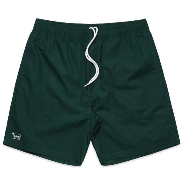 Black Sheep Icon Beach Shorts Pine Green-Black Sheep Skate Shop