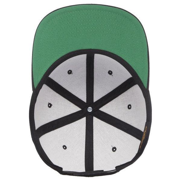 Black Sheep Icon Label Premium Snapback Black - Black-Black Sheep Skate Shop