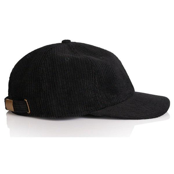 Black Sheep Icon Unstructured 6-Panel Corduroy Hat Black-Black Sheep Skate Shop