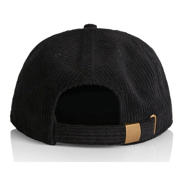 Black Sheep Icon Unstructured 6-Panel Corduroy Hat Black-Black Sheep Skate Shop