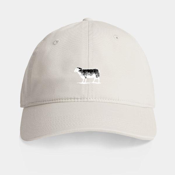 Black Sheep Icon Unstructured Dad Hat Ecru-Black Sheep Skate Shop