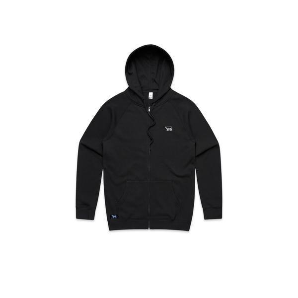 Black Sheep Icon Zip Hoody Black-Black Sheep Skate Shop