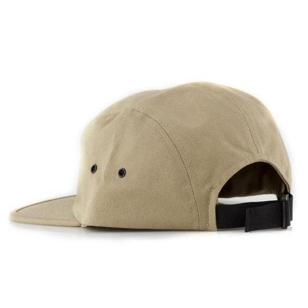Black Sheep Label Series 5 Panel Hat Khaki-Black Sheep Skate Shop