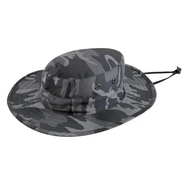 Black Sheep Label Series Adjustable Jungle Hat Black Camo-Black Sheep Skate Shop