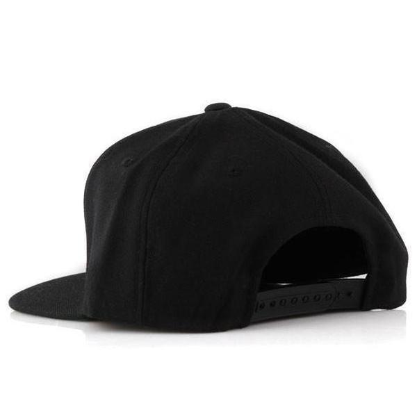 Black Sheep Label Series Snapback Black - Black-Black Sheep Skate Shop