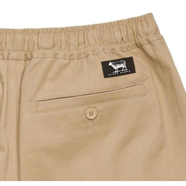 Black Sheep Label Series Walk Shorts Khaki-Black Sheep Skate Shop