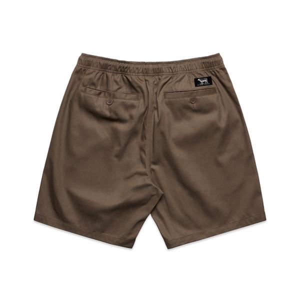 Black Sheep Label Series Walk Shorts Walnut Brown-Black Sheep Skate Shop