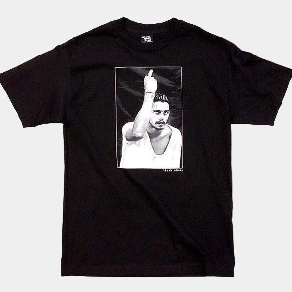 Black Sheep League Tee Black-Black Sheep Skate Shop