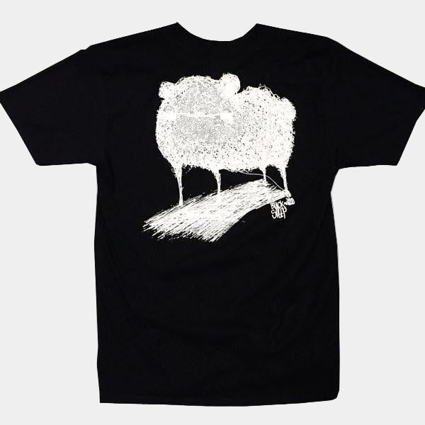 Black Sheep Matheson Tee Black-Black Sheep Skate Shop