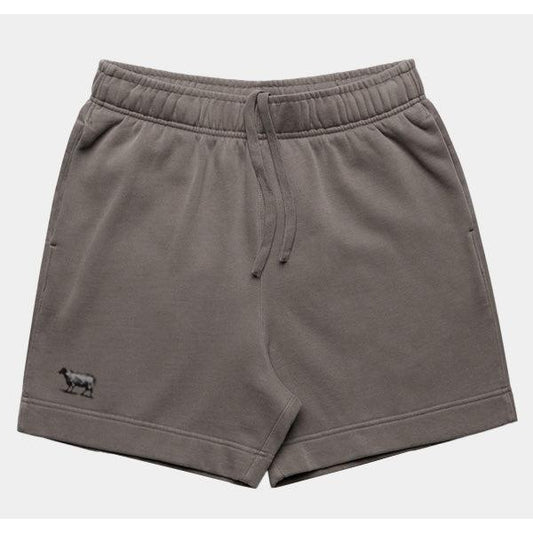 Black Sheep Relax Faded Track Shorts 18" Faded Grey-Black Sheep Skate Shop