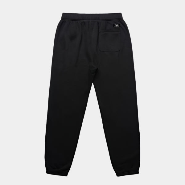 Black Sheep Relax Fleece Track Pants Black-Black Sheep Skate Shop