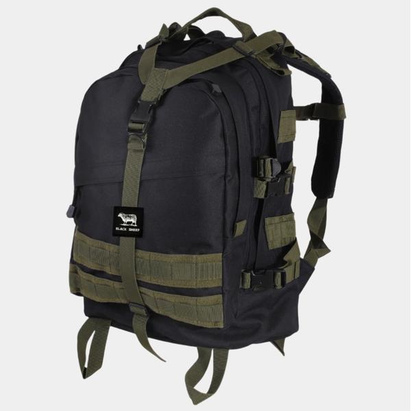 Black Sheep Tactical Backpack Large Black - Olive Drab-Black Sheep Skate Shop