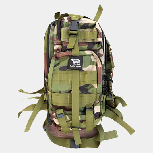 Black Sheep Tactical Backpack Medium Woodland Camo-Black Sheep Skate Shop