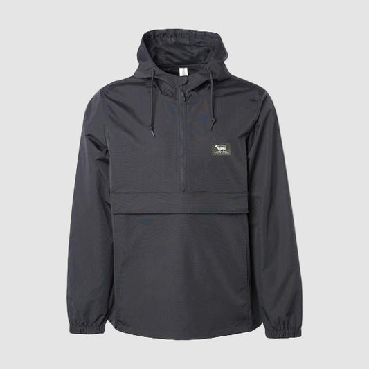Black Sheep Water Resistant Anorak Jacket Black-Black Sheep Skate Shop