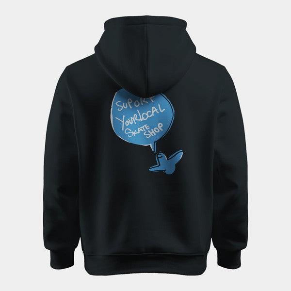 Black Sheep x Mark Gonzales Skate Shop Day Shmoo Hoody Black-Black Sheep Skate Shop