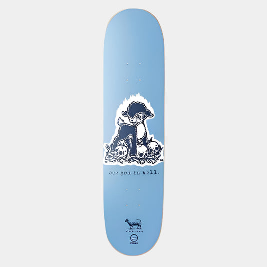 Black Sheep x Roger Skate Co. "See You In Hell" Deck-Black Sheep Skate Shop