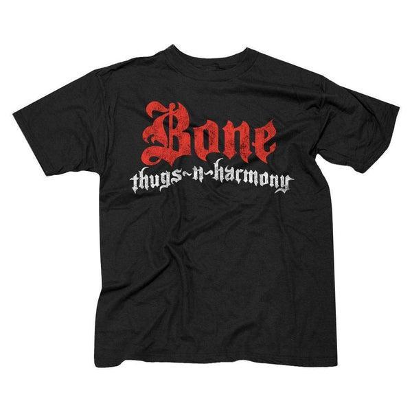 Bone Thugs-n-Harmony Classic Logo T-Shirt Black-Black Sheep Skate Shop