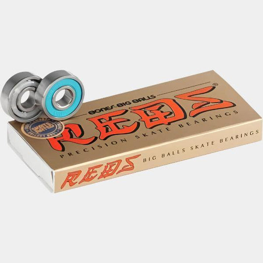 Bones Big Balls Reds Skateboard Bearings-Black Sheep Skate Shop