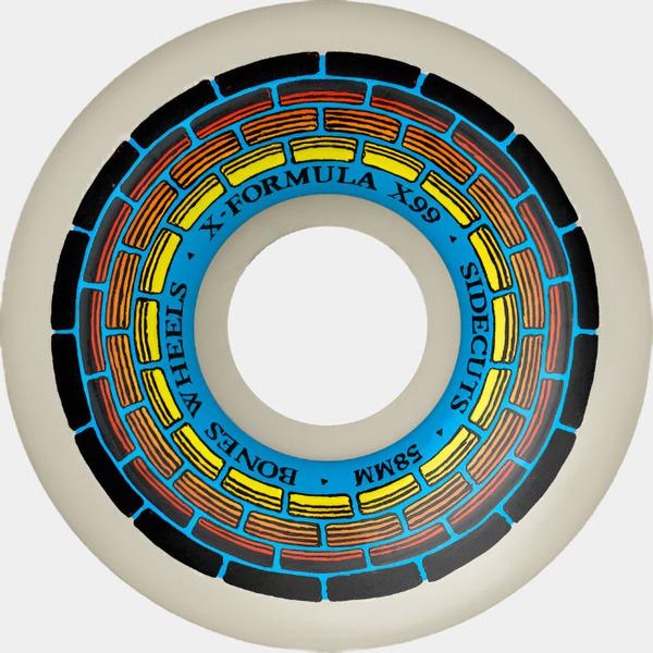 Bones Wheels Wishing Well X-Formula Sidecut V5 99a 58mm Natural-Black Sheep Skate Shop