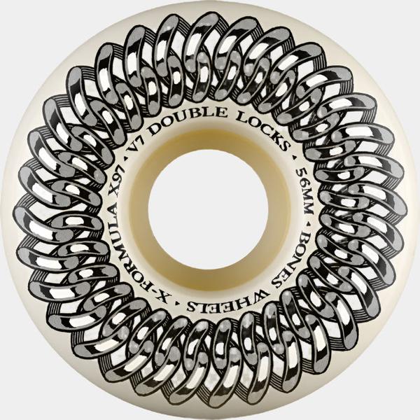 Bones Wheels X-Formula XF Double Lock V7 97a 56mm Natural-Black Sheep Skate Shop