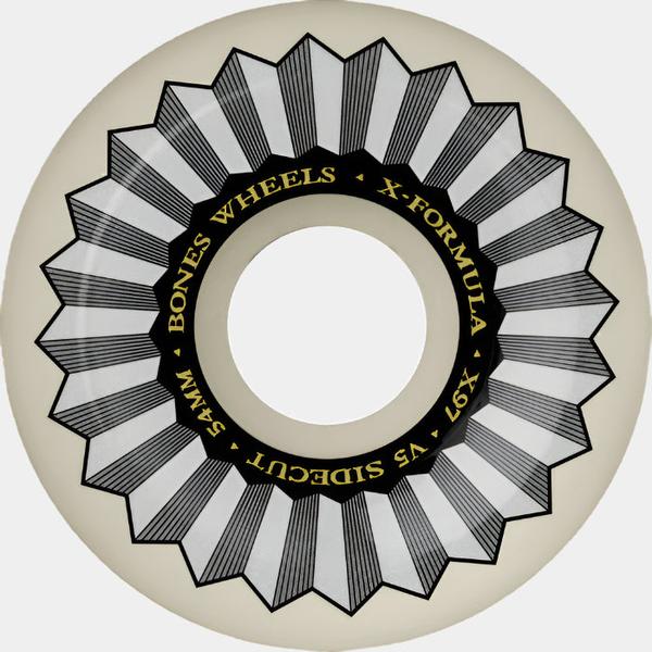 Bones Wheels X-Formula XF Sidecut V5 97a 54mm Natural-Black Sheep Skate Shop