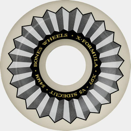 Bones Wheels X-Formula XF Sidecut V5 97a 54mm Natural-Black Sheep Skate Shop