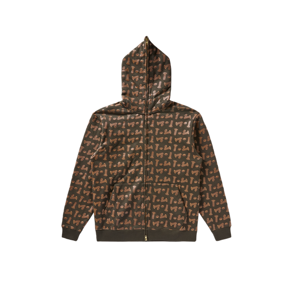 Bronze 56K x BBC Icecream Hardware Full Zip Hoodie-Black Sheep Skate Shop