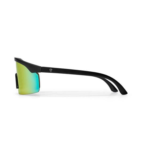 CHPO Brand Lelle Sunglasses Black - Red Mirror-Black Sheep Skate Shop