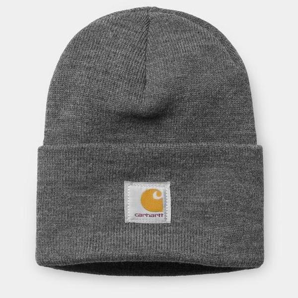 Carhartt WIP Acrylic Watch Hat Dark Grey Heather-Black Sheep Skate Shop