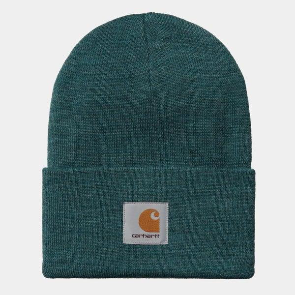 Carhartt WIP Acrylic Watch Hat Eucalyptus Heather-Black Sheep Skate Shop