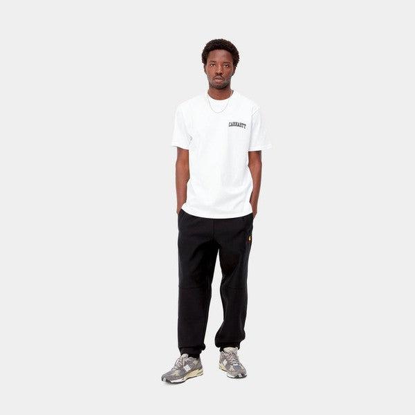 Carhartt WIP American Script Jogging Pant Black-Black Sheep Skate Shop