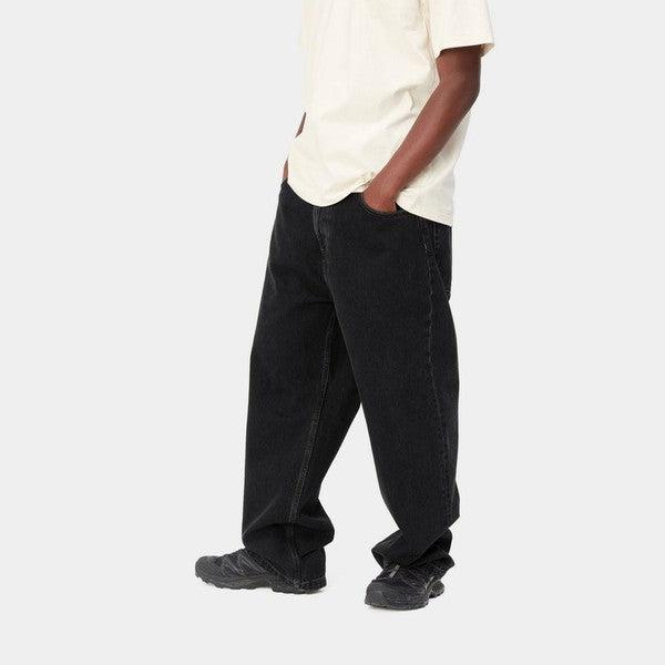 Carhartt WIP Brandon Pant Black Stone Washed Denim-Black Sheep Skate Shop