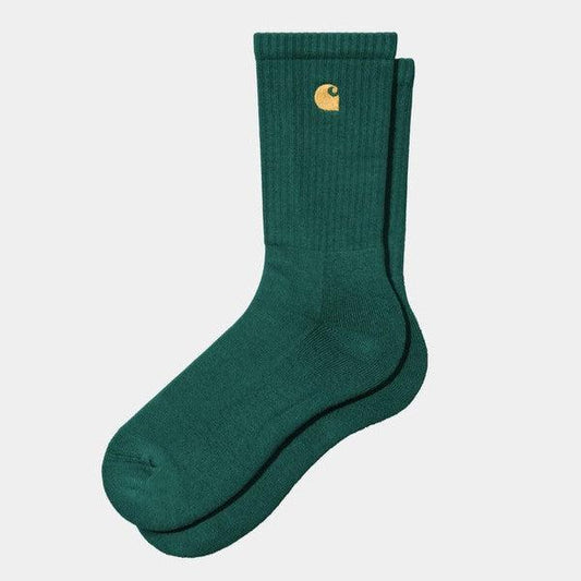 Carhartt WIP Chase Crew Socks Chervil-Black Sheep Skate Shop
