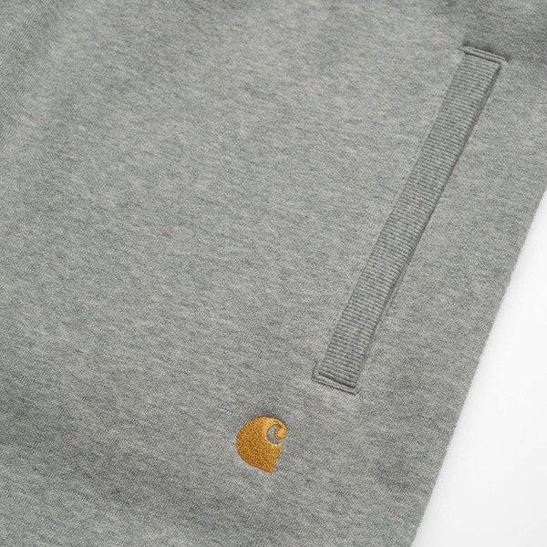 Carhartt WIP Chase Sweat Pant Heather Grey-Black Sheep Skate Shop