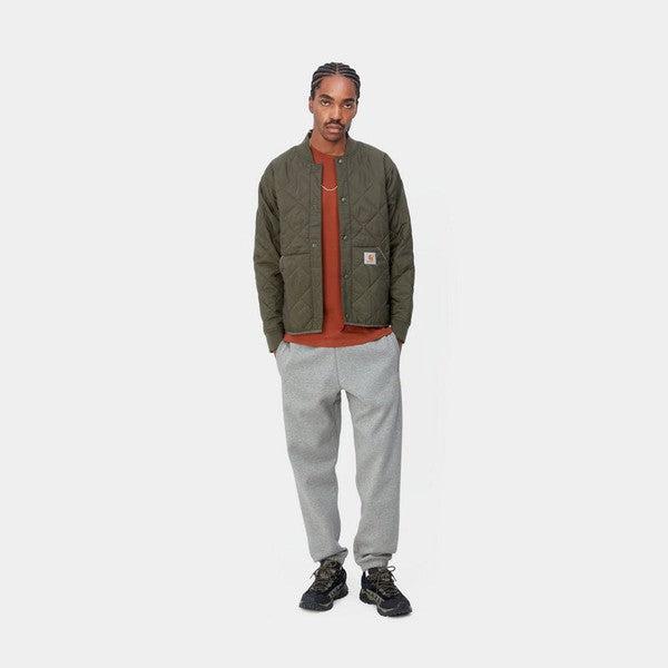 Carhartt WIP Chase Sweat Pant Heather Grey-Black Sheep Skate Shop