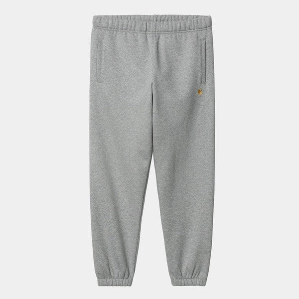 Carhartt WIP Chase Sweat Pant Heather Grey-Black Sheep Skate Shop
