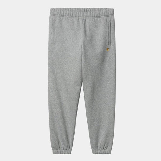 Carhartt WIP Chase Sweat Pant Heather Grey-Black Sheep Skate Shop
