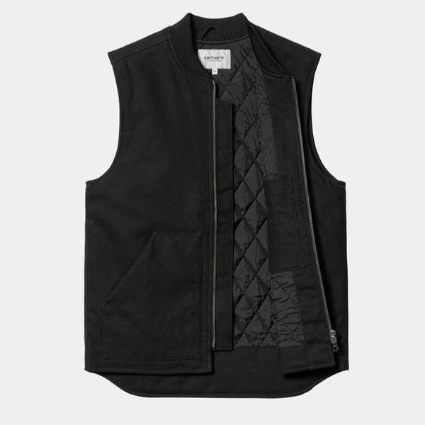 Carhartt WIP Classic Vest Black Rigid-Black Sheep Skate Shop