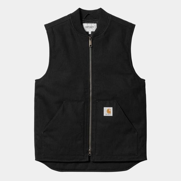 Carhartt WIP Classic Vest Black Rigid-Black Sheep Skate Shop